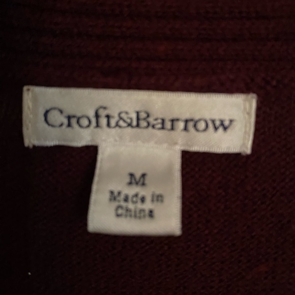 Croft and Barrow Cardigan Sweater with inside top - Picture 7 of 9